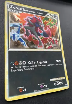 Pokemon Company Zoroark and Legendary Pokemon Promo Holo Jumbo Oversized HP 500 - Image 2