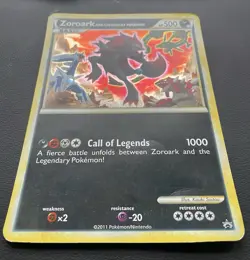 Pokemon Company Zoroark and Legendary Pokemon Promo Holo Jumbo Oversized HP 500 - Image 4