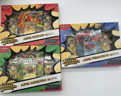 Pokemon TCG Ascended Heroes ex Box Lot 3 Mega Evolution English - Image 1