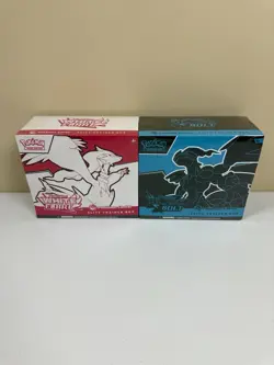 Black Bolt and White Flare POKEMON CENTER ETB Elite Trainer Box SEALED SET - Image 1