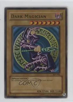 Dark Magician Unlimited YuGiOh Starter Deck Yugi #SDY-006 2002 - Image 1