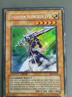 carte yu gi oh francaise Spadassin Silencieux LV5 Edition Limitee - Image 1