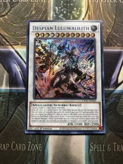 *** DESPIAN LULUWALILITH *** ORIGINAL 1ST EDITION SECRET RARE CYAC-EN042 YUGIOH! - Image 1