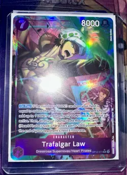 Trafalgar Law (073) (Alternate Art) OP12-073 Legacy of the Master Foil NM - Image 1