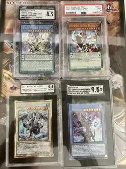 Yu-Gi-Oh! TCG Graded Card Lot Of 4 CGC KSA PSA SGC 8.5 9 And 9.5 - Image 2
