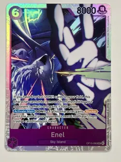 Enel OP15-060 Adventure on Kami's Island One Piece Foil NM - Image 1