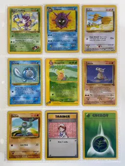 Pokemon Card Binder Collection - Vintage Card Lot | 1999-2000 WOTC Rare/Uncommon - Image 1