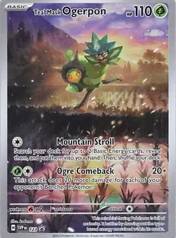 Teal Mask Ogerpon - Promo SV: Scarlet & Violet Promo Cards 123 NM - Image 1