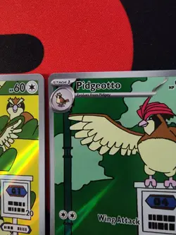 Pokemon Obsidian Flames Lot of 3 Cards - Pidgeot Ex SIR, Pidgeotto IR, Pidgey IR - Image 3
