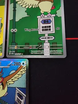 Pokemon Obsidian Flames Lot of 3 Cards - Pidgeot Ex SIR, Pidgeotto IR, Pidgey IR - Image 5