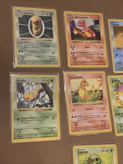 Pokemon TCG Shadowless base set - 15 Cards LP/MP - Vintage - Image 2