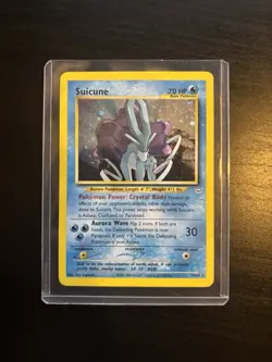 Suicune Neo Revelation Holo Rare Pokemon Card 14/64 WOTC Unlimited - Image 1