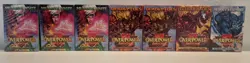 Bundle Of 7 Marvel Over Power Card Game Decks - 1995 Fleer (Sealed) - Image 1