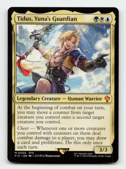 Tidus, Yuna's Guardian Commander: FINAL FANTASY Magic The Gathering Card - Image 1