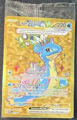SEALED Lapras ex 164 SV: Scarlet & Violet Promo Holo ENG - Image 1