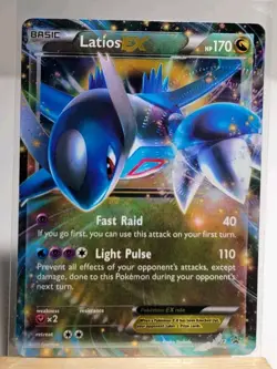Pokemon Latios EX Holo Promo XY Promos XY72 DMG - Image 1
