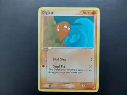 Pokemon - Diglett 50/100 Common Ex Crystal Guardians - Image 1