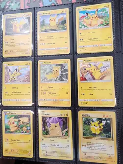 Pokemon Pikachu Card Lot 18 Different Cards Read Description - Image 3