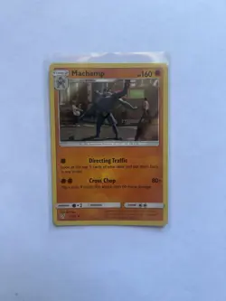Pokemon TCG Machamp 13/18 Detective Pikachu Card - Image 1