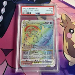 Pokemon Card | PSA 10 Mewtwo VSTAR 079/078 Pokemon Go Rainbow Rare - Image 3