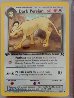 Vintage Pokemon TCG Team Rocket 1st Edition 8 Card Lot Moderately Played - Image 5