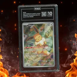 Pokemon Prismatic Evolutions EEVEE Black Star Promo TAG 10 #173 - Image 1