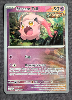 Pokemon Card Scream Tail 042/131 - Pokeball Reverse Holo Prismatic Evolutions NM - Image 1