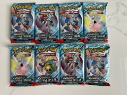 Pokemon TCG Journey Together Booster Packs Lot Of 8- Sealed - Image 1