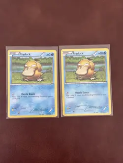 2012 POKEMON PSYDUCK 32/149 BLACK & WHITE BOUNDARIES CROSSED REGULAR NM - Image 4