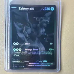 Zekrom ex 172/086 SV Black Bolt Secret Rare Holo English Pokemon TCG - Image 2