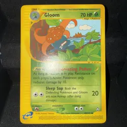Pokemon TCG Gloom Aquapolis E-Card Series 49/144 Uncommon Card 2002 MP - Image 1