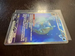 Pokemon TCG Blastoise ex 200/165 Scarlet Violet 151 Special Illustration Rare - Image 3
