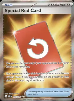 Special Red Card 113/086 Holo - Pokemon ME04: Chaos Rising - LP - Image 1