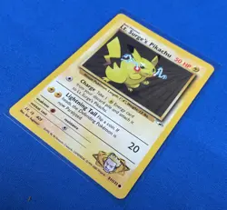 Lt. Surge's Pikachu 1st Edition 81/132 Gym Heroes Non Holo Pokemon Rare WOTC - Image 3