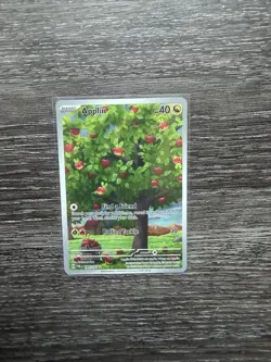 Applin 185/167 Twilight Masquerade Pokemon TCG Illustration Card Sv06 - Image 1