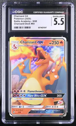 CGC 5.5 Charizard GX Battle Academy #9/68 Charizard Deck #60 2020 Pokemon - Image 1