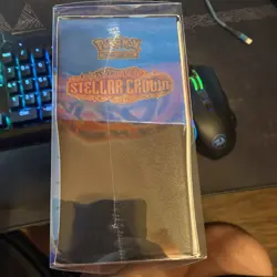 Pokemon Stellar Crown Elite Trainer Box Sealed Brand New W/protector - Image 2