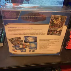 Pokemon Stellar Crown Elite Trainer Box Sealed Brand New W/protector - Image 3