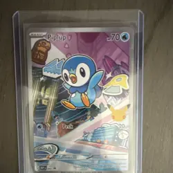 Pokemon TCG MEP 2016 3-Card Lot Piplup/Chimchar/Turtwig Basic Promo Cards - Image 2