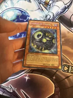 Yu-Gi-Oh Sphere of Chaos Secret Rare Card RGBT-EN093, 1st Edition LP (WNU) - Image 5
