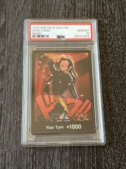 eb-03 one piece english Complete Sequential Don!! Card Nami Robin Hancock PSA 10 - Image 4