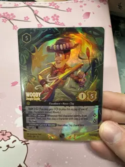 Ravensburger Disney Lorcana TCG Woody - Jungle Guide Promo Foil 54/P3 - Image 1