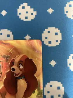 Lady Decisive Dog ENCHANTED Disney Lorcana TCG - 205/204 EN8 - Image 3