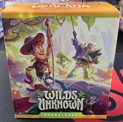 Disney Lorcana Wilds Unknown PreRelease Kit SEALED! - Image 1