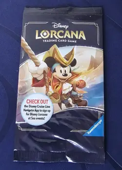 Lorcana Disney Cruise Line DCL Exclusive P3 Foil Mickey Promo Card - Sealed - Image 2
