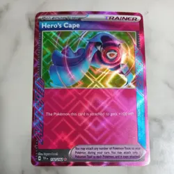 Hero's Cape 152/162 ACE SPEC Rare Temporal Forces Pokemon Card - Image 1