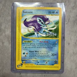 Suicune 4Ever Black Star Promo 53 WOTC English eReader Nm Pokemon TCG Card 2002 - Image 1