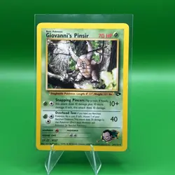 Pokemon Cards Giovanni's Pinsir 24/132 Unlimited Gym Challenge Rare LP -c - Image 1