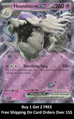 Houndstone ex SV: Scarlet & Violet Promo Cards #162 Promo,Holo [gls1018] - Image 1