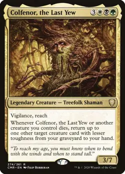 Colfenor, the Last Yew Normal R Commander Legends 274 NM - Image 1